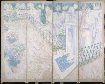 Schermo con colombe (c.1896) da Maurice Denis